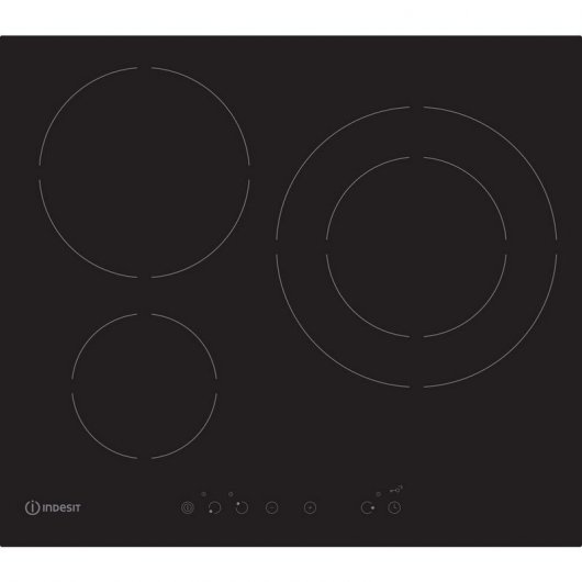 Indesit IVIA 630 L D C Placa de Inducción 3 Zonas Negro
