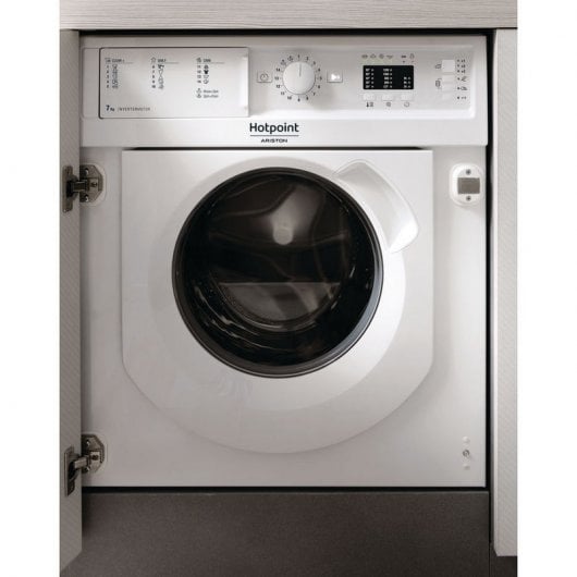 Hotpoint BI WMHL 71283 EU Lavadora integrable de Carga Frontal 7kg A+++