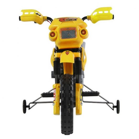 HomCom 370-012 Moto Eléctica Infantil 6V Amarilla