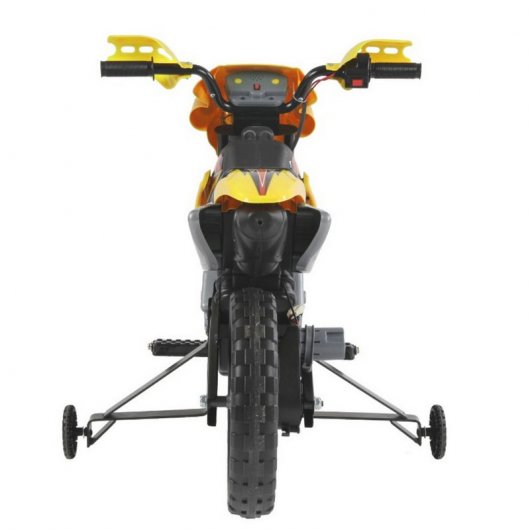 HomCom 370-012 Moto Eléctica Infantil 6V Amarilla