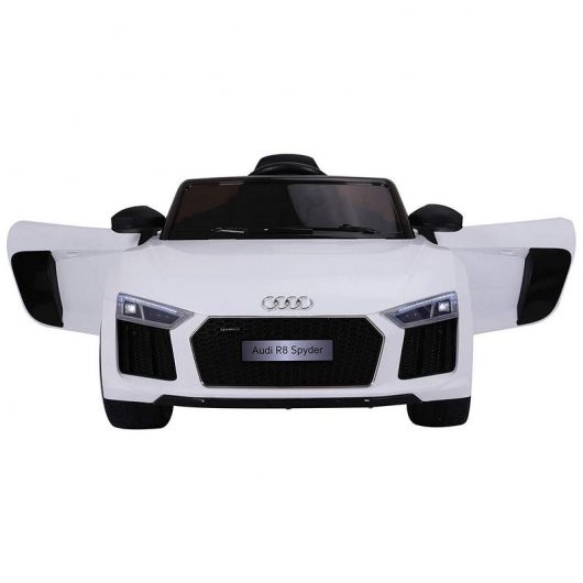HomCom Audi R8 Coche Eléctrico 12V Blanco