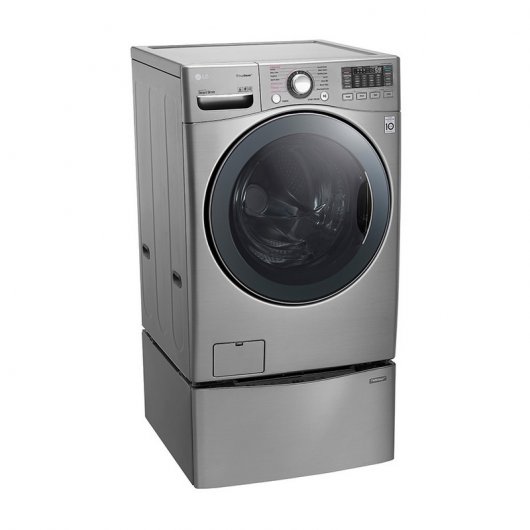 LG Twin Wash TWOV17V Lavadora de Doble Tambor 17Kg + 3.5Kg A++ Acero Inoxidable