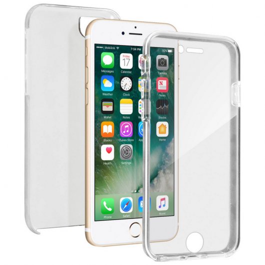 Avizar Capa Dupla Transparente para iPhone 7 / 8