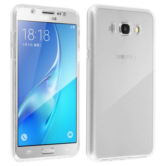 Avizar Funda Doble Transparente para Samsung Galaxy J5 2016