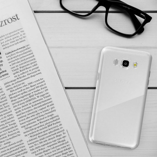 Avizar Funda Doble Transparente para Samsung Galaxy J5 2016