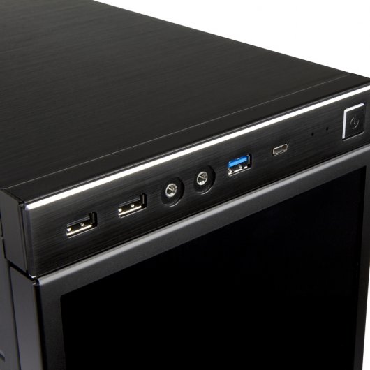 In Win 805 Infinity Vidro Temperado USB 3.1 Preta