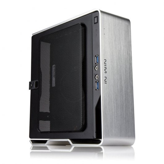 In Win Chopin USB 3.0 Mini-ITX Prateada + Fonte de Alimentação 150W 80 Plus Bronze