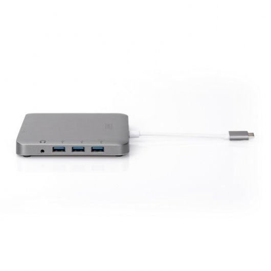 Digitus Dock Station USB-C 11x Puertos Gris