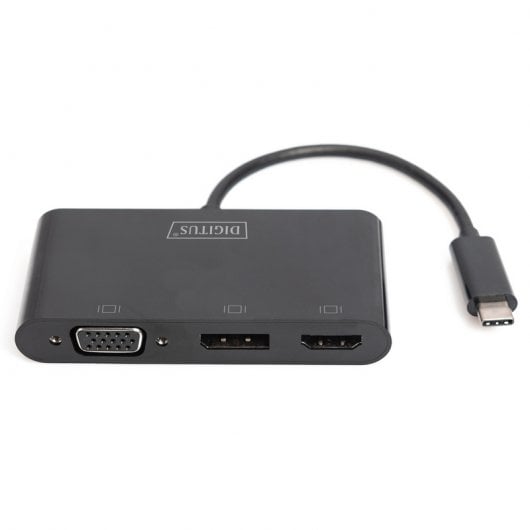 Digitus Adaptador USB-C a VGA/HDMI/DisplayPort