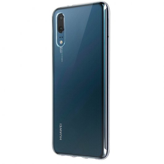 Avizar Funda Protectora de Silicona Transparente Ultrafina para Huawei P20