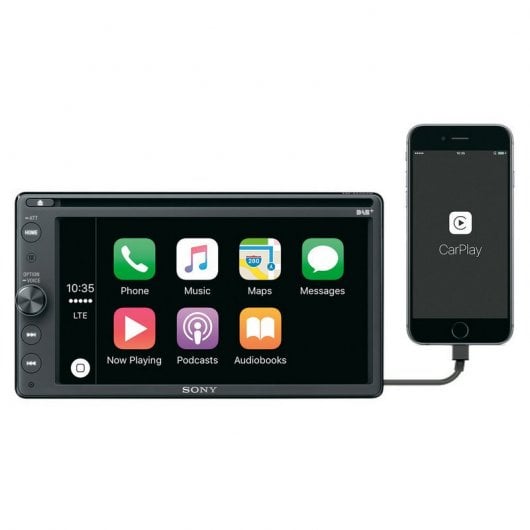 Sony XAV-AX205DB Receptor Multimedia 6.4" Táctil DVD/USB/Bluetooth/DAB+/Android/iOS