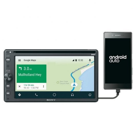 Sony XAV-AX205DB Receptor Multimedia 6.4" Táctil DVD/USB/Bluetooth/DAB+/Android/iOS