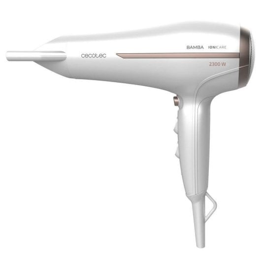 Secador Cecotec Bamba IoniCare 5200 Aura iónico 2300W Difusor Branco