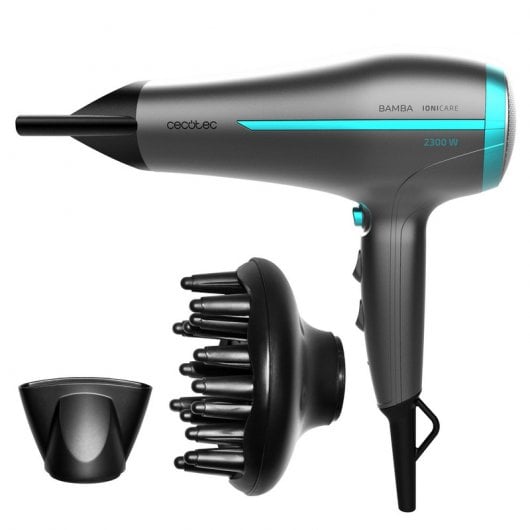 Cecotec Bamba IoniCare 5200 Aura Schwarz Ionen-Haartrockner 2300W