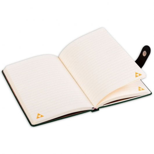 Carnet Pyramide A5 Legend of Zelda Vert Relié