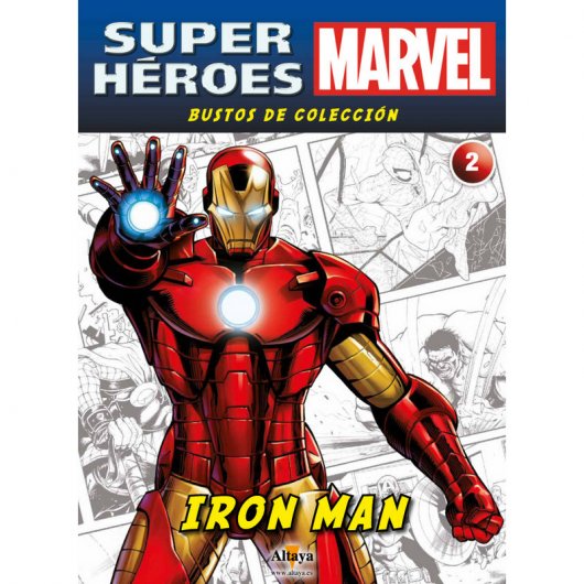 Planeta de Agostini Marvel Busto Iron Man