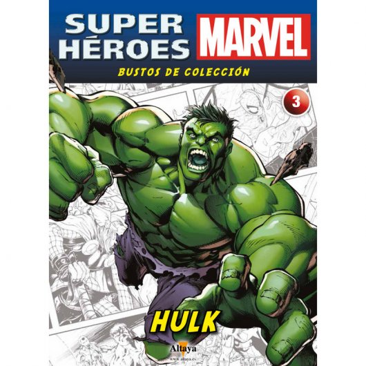 Planeta de Agostini Marvel Busto Hulk
