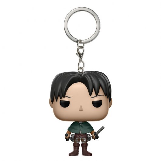 Funko Pop Llavero Attack on Titan Levi Ackerman