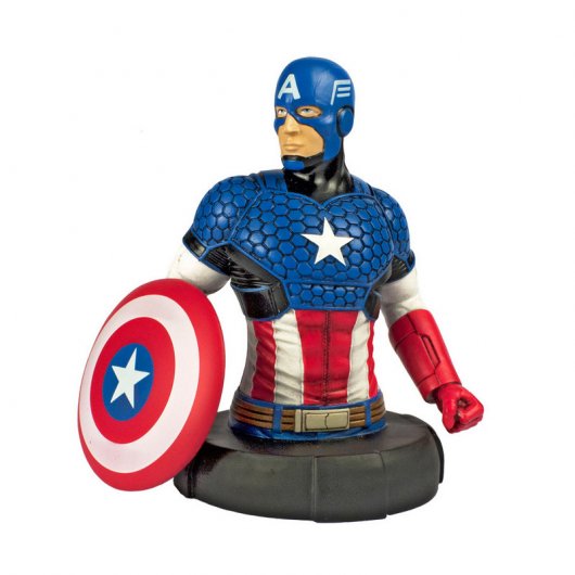 Planeta de Agostini Marvel Busto Capitão América