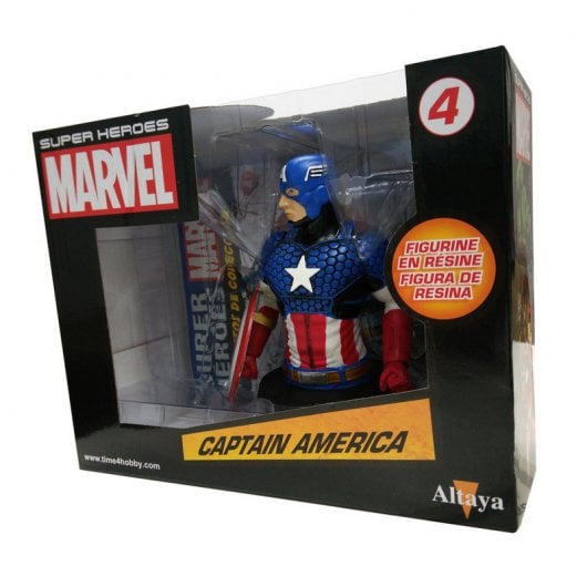 Planeta de Agostini Marvel Busto Capitão América