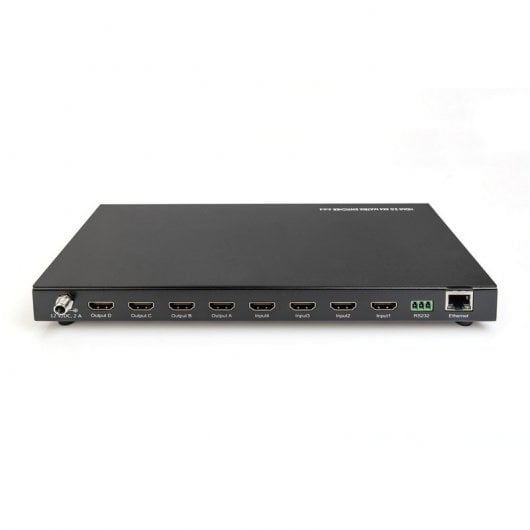 Digitus Concentrador Matriz HDMI 4K Negro