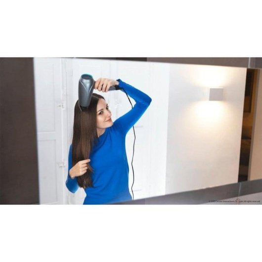 Secador de Cabelo Dobrável Iónico de Viagem Cecotec Bamba IoniCare 5400 Power&Go 2400W 2 Temperaturas 2 Velocidades Jato de Ar Frio Preto