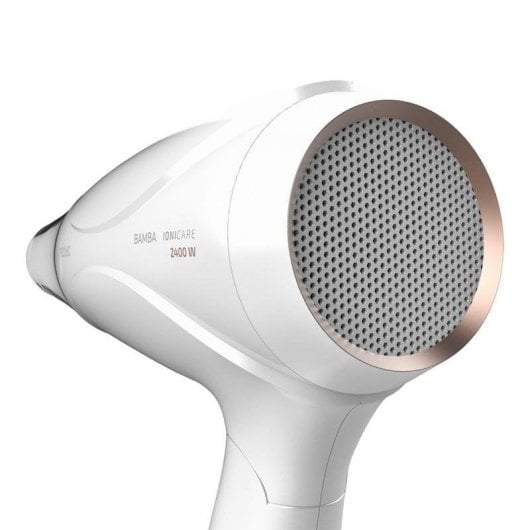 Secador de Cabelo de Viagem Dobrável Iónico Cecotec Bamba IoniCare 5400 Power&Go 2400W 2 Temperaturas 2 Velocidades Jato de Ar Frio Branco