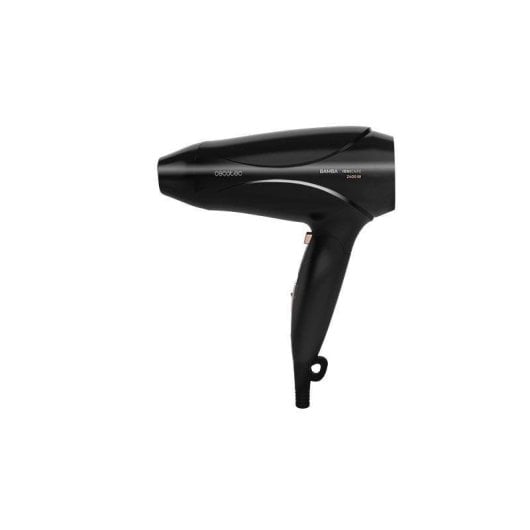 Asciugacapelli Cecotec Bamba IoniCare 5450 Power&Go Pro Fire Pieghevole Ionico da Viaggio 2400W con Diffusore e Accessori Nero