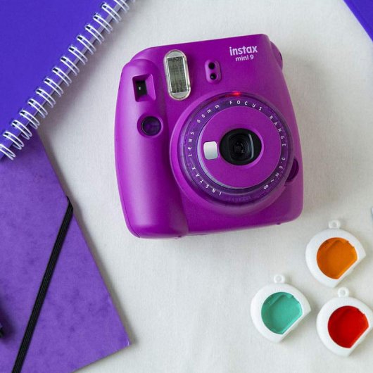 Fujifilm Instax Mini 9 Clear Púrpura