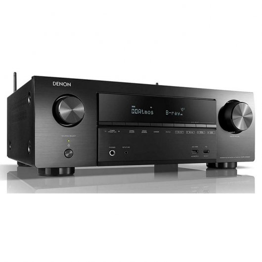 Pack Denon AVR-X1600H Recetor AV 7.2 Canais 4K + Polk Audio TL1600 Home Cinema 5.1