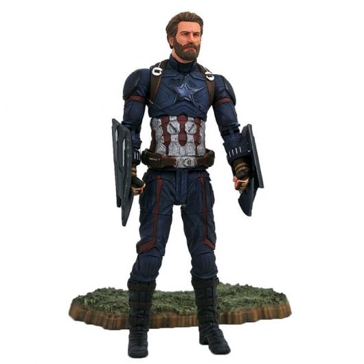 Marvel Select Capitan America Avengers Infinity War Figura articolata 18 cm