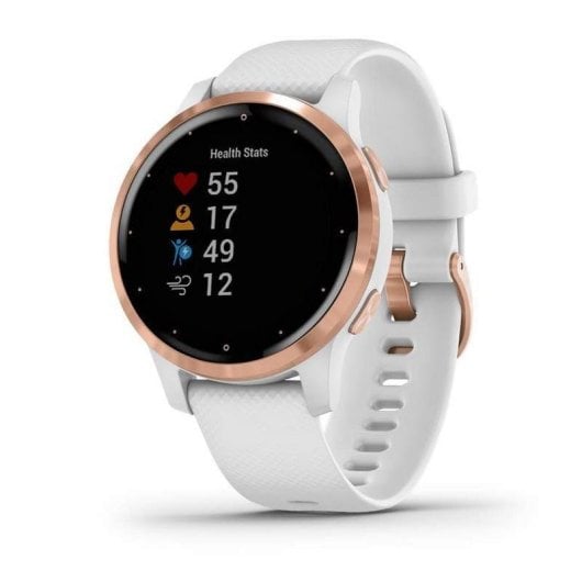Garmin Vivoactive 4S Smartwatch Blanco/Oro Rosa