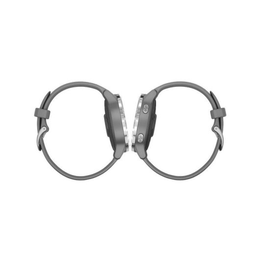 Garmin Vivoactive 4S Bluetooth GPS WiFi 40mm MIP Prateado/Prata Resistência Água 5ATM SpO2