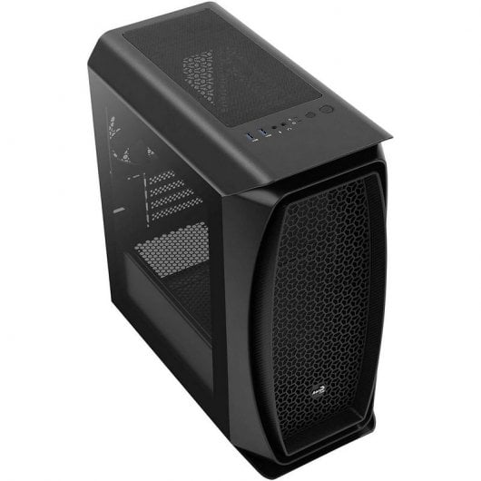 Aerocool Aero One Mini Cristal Templado USB 3.1 Negra