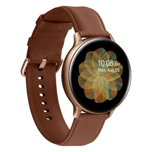 Samsung Galaxy Watch Active2 LTE 44mm Super AMOLED Ouro Rosa Bluetooth 4G Resistente Água 5ATM+IP68