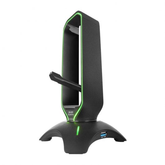 Mars Gaming MHHPRO Soporte para Auriculares 3 en 1 RGB