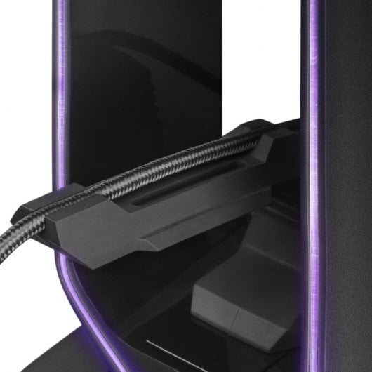 Mars Gaming MHHPRO Soporte para Auriculares 3 en 1 RGB