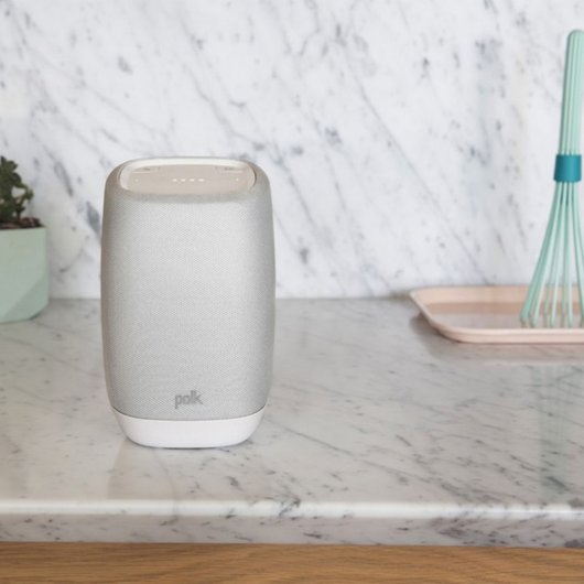 Polk Assist Coluna Inteligente Prateada