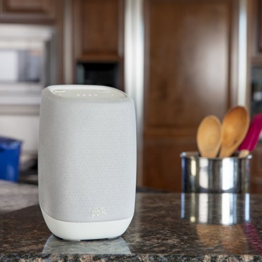 Polk Assist Coluna Inteligente Prateada