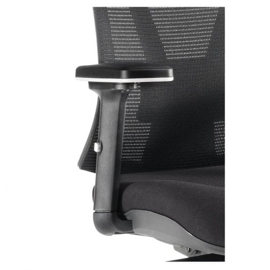 Euromof Ankara Silla de Oficina con Cabecero Negro