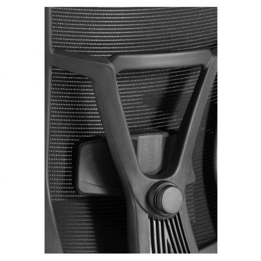 Euromof Ankara Silla de Oficina con Cabecero Negro