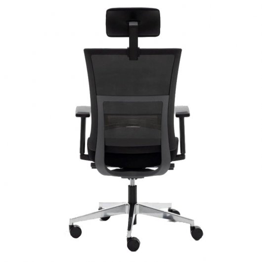 Chaise de bureau ergonomique noire Euromof Atlanta