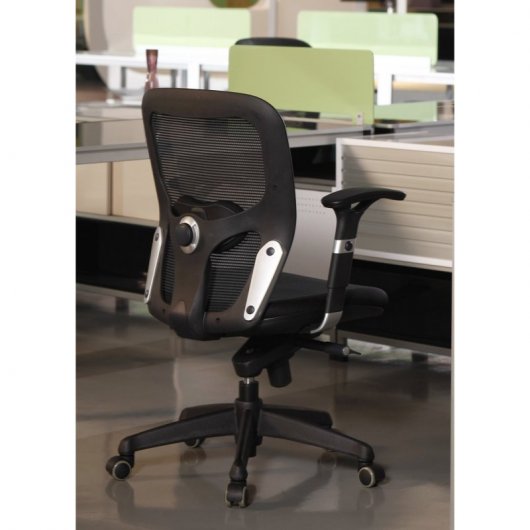 Euromof Boston Cadeira de Escritório com Suporte Lombar Laranja