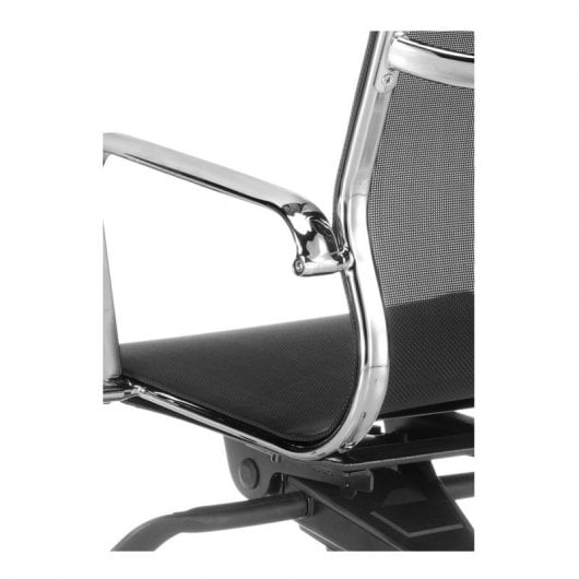 Euromof Berlín Sillón de Oficina con Respaldo Alto Negro