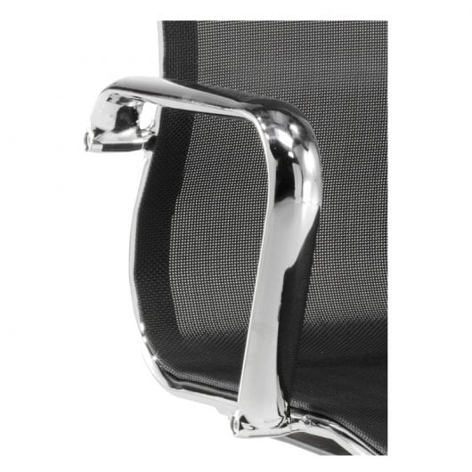 Chaise de bureau Euromof Berlin avec dossier bas noir