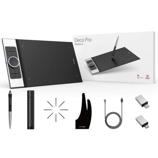 XP-Pen Deco Pro Medium Tableta Gráfica