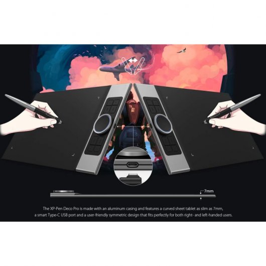 XP-Pen Deco Pro Small Tableta Gráfica