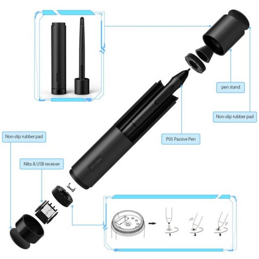 XP-Pen Deco 03 Tableta Gráfica