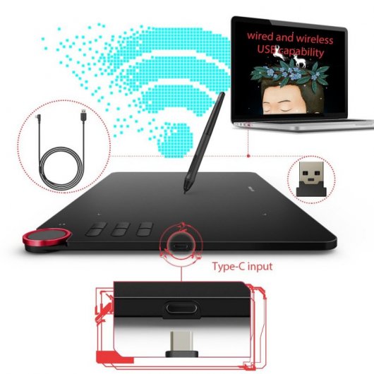 XP-Pen Deco 03 Tableta Gráfica