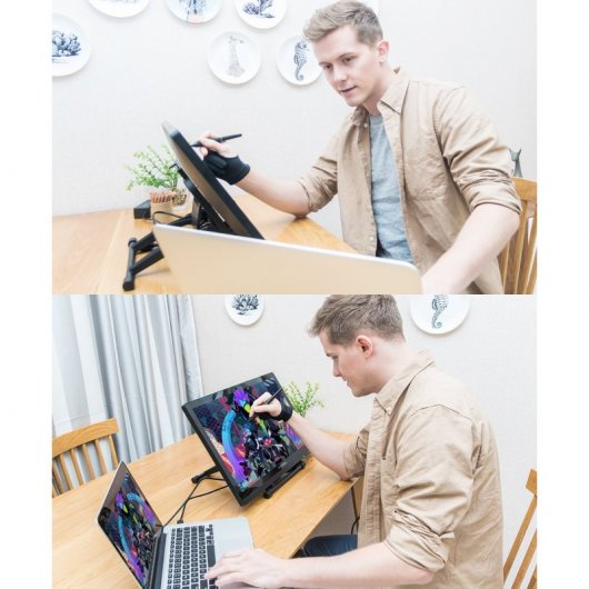 XP-Pen Artist 22 Pro Tableta Gráfica con Pantalla FullHD IPS